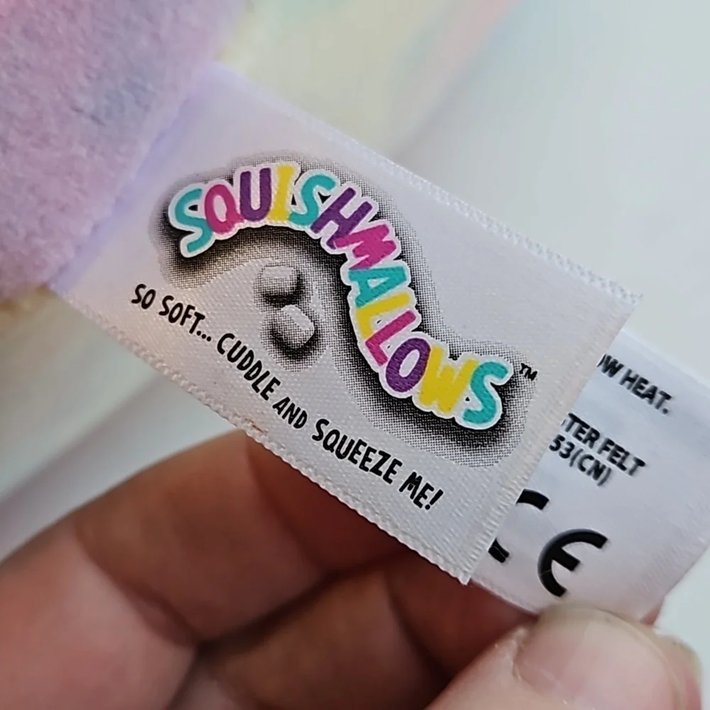 Squishmallow Pastel Tie Dye Stuffed Animal